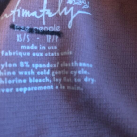 NWOT Free People Havana  Intimately Halter Stretch top XS/S and M/L - Picture 6 of 6